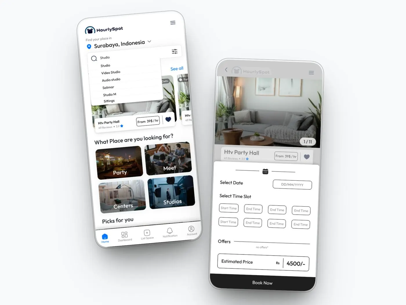 Explore and book on mobile